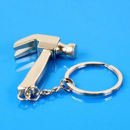 Metaal 100 van de Mini Keychain Persoonlijkheid Hanger Model Claw Hammer Key Chain Ring Party FAVORS FY5844 1026