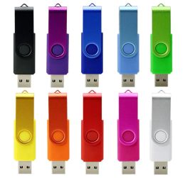 Metal 360 rotación PenDrive OTG 3 en 1 TypeC usb 4G Tarjeta de memoria flash Usb 8G 16G Unidad USB 32G Stick U Disk2331501