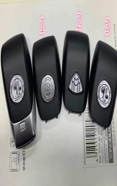 Couverture de clé de badge Metal AMG pour Mercedes Cesglcgle Smart Keys A21376604006480531