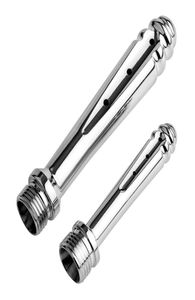 Bouchon anal en métal rinçage lavement en aluminium en alliage de trous de trous pour homme mâle chatte vagin douche femme gay toys sexe adulte sm produit 3307329