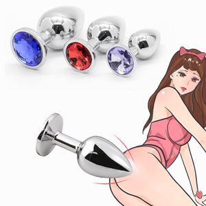 Metalen Anale Plug Trainer Butt sexy Speelgoed Product Voor Vrouwen Mannen Koppels Volwassenen Game Masturbator Nieuwe Collectie