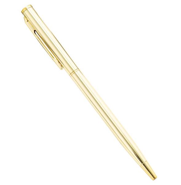 Metal Ballpoint Pen Promotion Advertising Gift Ball Point Point Wholesale Luxury Rose Gold Metal Office Metal Ballpoint Pen