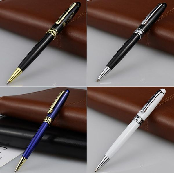 Stylo à bille en métal, stylo à bille rétractable en laque, stylo à bille pour écriture lisse, stylo à bille élégant pour Signature de direction