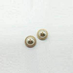 Métal abeille bricolage bouton de couture boutons de perles rondes pour manteau veste chemise de haute qualité 18/20/23/25mm