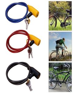 Verrouillage de sécurité en vélo en métal Universal Antitheft Bicycle Lock Bike Motorcycle électrique Vérupteur électrique Lock avec 2 touches Pièces de vélo8494492