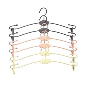 Metalen zwart goud antislip hanger voor ondergoed beha groothandel kleding hangers kast sokken slipje hangers met clip