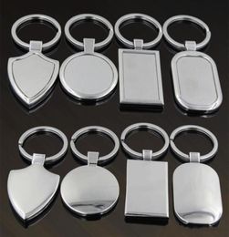 Keychains en métal kelechains Creative Car Keychain personnalisé en acier inoxydable Anneau de clé Publicité pour promotion8304666