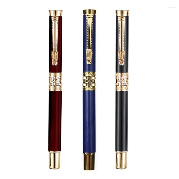 Metal Writing Writing Roller Ballpoint Pen Business Men Gift