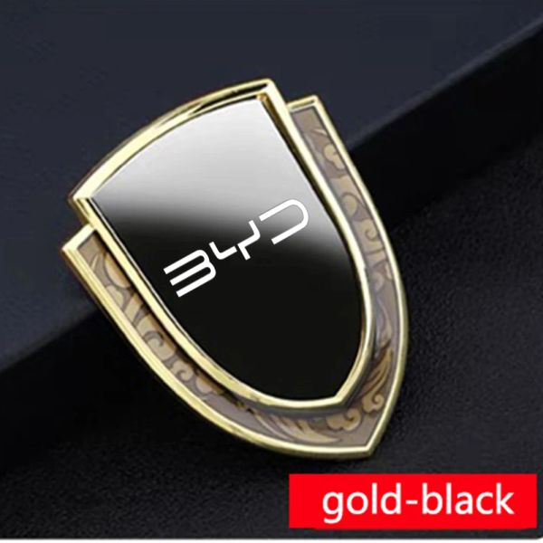 Metal Car Trunk Window Side Emblem Badge Calcomanía para Byd Atto 3 Act 3 Tang F3 E6 DMI Yuan Plus Song Plus EV F0 F3 Qin Pro