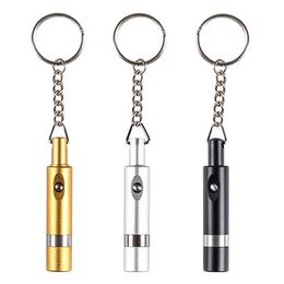 Poinçon à cigare en métal avec porte-clés 3 couteau à cigare coloré coupe-cigare Portable accessoires pour fumer