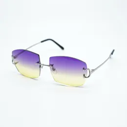 Gafas de sol de alambre de garra de metal A4189706 con lente de 60 mm de espesor de 3,0 mm