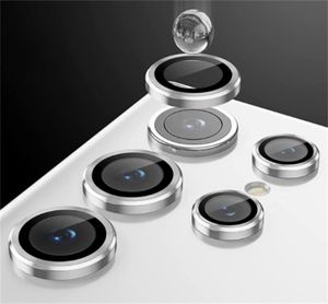 Metal Clear Camera Lens Screen Protector 3D 9H Gehard Glas Voor Samsung Galaxy S23 Ultra S23 Mobiele Phone8189260