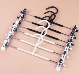 Metalen Kleren Hangers Wit Zwart Clip Stand Hanger Broek Rok Kid volwassen kleding Anti-slipvrij