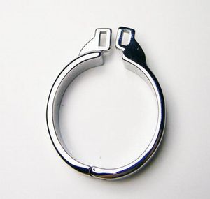 Dispositivo de jaula de polla de metal para la correa de hombre sonidos uretrales de pene inoxidable con anillo de espiga Cock de metal C, piezas de dispositivo3653637