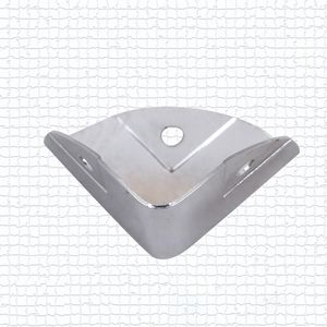 Livraison gratuite support d'angle en métal boîte à air coin bagage sac matériel partie boîte à outils son meubles boîtier en aluminium coin