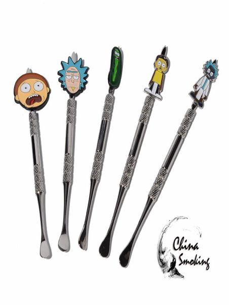 Dabbers de dessin animé en métal, dabbers de concombre, en alliage de Zinc, outil de fumage pour les plates-formes pétrolières à Quartz, 9490178
