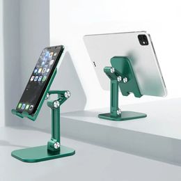 Tapa del soporte de tableta de escritorio de metal celular extender el soporte de soporte de teléfono móvil soporte para teléfono móvil ajustable