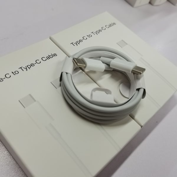 Cable de teléfono USB-C a C o cargador rápido PD de 20W Tipo-C Adaptador de corriente de carga rápida para el hogar para SmartPhone Enchufe de EE. UU./UE