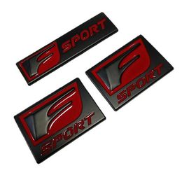 Metalen F Sport Embleem Badge Spatbord Sticker Sticker voor Lexus IS200T IS250 IS300 RX300 CT NX RX GS RX330 RX350 CT200 GX470 IX350