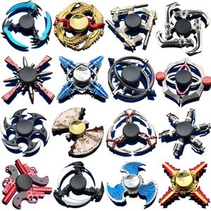 Metal Fidget Spinner Fidget Toys Kit Finger Toy Hand Fidgit Spinners Niños para reducir el aburrimiento para adultos y niños Jugar