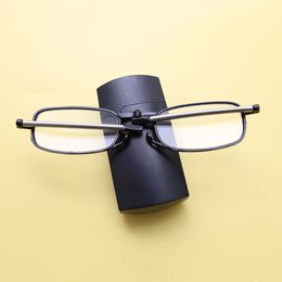 Lignes de presbytie anti-bleu pliable en métal pliable pour les lunettes florales ultra-légères portables d'âge moyen et âgées pour les personnes âgées