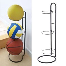 Metalen voetbal basketbal display opbergrek plankstandaard ballenhouder 231220