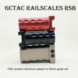Metalen GCTC RAILSCALES RSB 20 mm Universele CNC Blocker M416