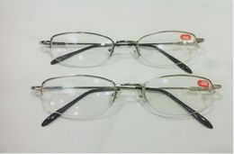 Demi-monture en métal unisexe myopie myopie lunettes de lecture demi-jante alliage lunettes myopes 10pcslot6984150