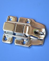 Metal HaSp Occitan Box Toolbox Lock Storage Box Air Box Clasp Lederen Trunk Buckle Fastener Handmade Hardware8123998