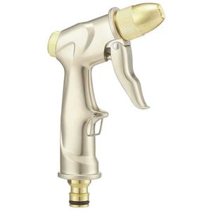 Metalen hogedrukschuimspray waterpistool 5 modi mist spuitspuit reiniging tool voor auto wassen bloem gieter