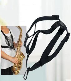 Crochet métallique Saxophone bandoulière Alto ténor Soprano Saxophone Double sangle suspendue Gaoyin Sa Double sangle use2477323