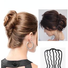 Metal Korean Magic Donut Bun Maker Femmes Accessoires de cheveux Braid Styling Pins Hair Twist Coils Clips Hair Girls Style Tools Wholesale