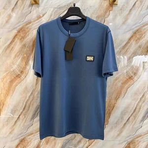 T-shirt brodé d'étiquettes en métal pour hommes, t-shirt de styliste, col rond, polo d'été à manches courtes, pour hommes et femmes, pull-over, 4xl 5xl