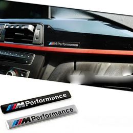 Pegatina metálica de rendimiento para coche, insignia para BMW M, E34, E36, E39, E53, E60, E90, F10, F30, M3, M5, M6