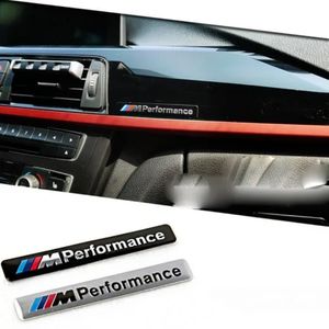 Metall M Performance Autoaufkleber für BMW M Abzeichen für BMW E34 E36 E39 E53 E60 E90 F10 F30 M3 M5 M6