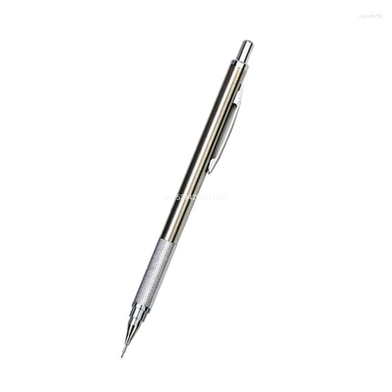 Metal Mechanical Pencil With Leads Multi-function Automatic For Sketching Dropship