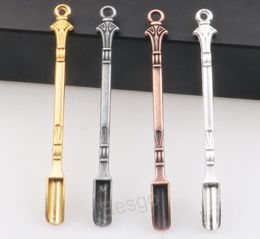 MINI MINI POFE SPOON PORTABLE VINTAGE MINI TOBACCO POWDE SCOOP CHARCHAT POUPORES SUMEUX POUVOIRS Multipt Using Scoops suspendus BH783457205