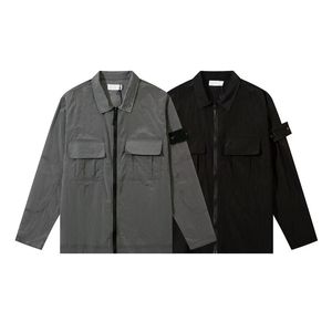 Metal Nylon s'i 'hommes stretch coton Utilitaire en satin extérieur veste à vent décontracté brassement brassard sol