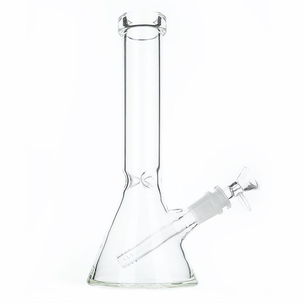 Pipes de agua de vidrio de bong vasos bongs 10 '' Científico científico de 5 mm espesor de vidrio soplado a mano pesada tubos de bong bong