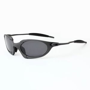 Lunettes de soleil polarisées en métal lunettes de cyclisme UV400 lunettes de pêche lunettes d'équitation
