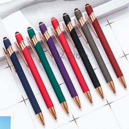 Metal Press Ballpoint Pen office Signature Business Pen School Student Writing Ball Point Pennen Home Stationery Gift Supply Th0841