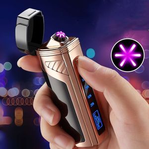 Metal Pulse 6 Arc Touch Induction USB RECHARGAGE RECHARGÉE ARRIFICALEMENT LOIR EXTÉRIEUR LORT LEG FIRE PORTABLE POWERS