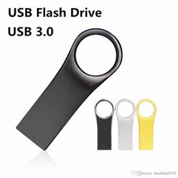 Anillo de metal USB3 0 Unidad flash USB impermeable de alta calidad Memory Stick U Disk3066