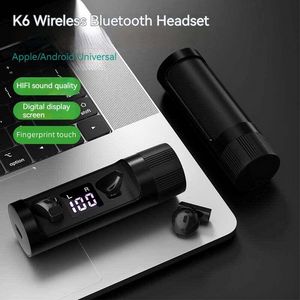 Metalen roterende Bluetooth-headset TWS e-sports Games draadloze in-ear digitale display met lage latentie TPC snel opladende draadloze oortelefoons