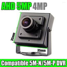 Mini caméra de vidéosurveillance de sécurité en métal AHD 5MP 5M-N 4MP 4 en 1, HD numérique Coaxial court pour la maison, filtre 650, petit support