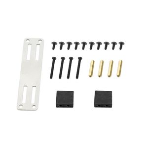 Kit de support de montage fixe servo en métal pour WPL B14 B16 B36 C24 C34 4WD 1/16 MN 1/12 D90 D99S RC Camion de mise à niveau des pièces de mise à niveau