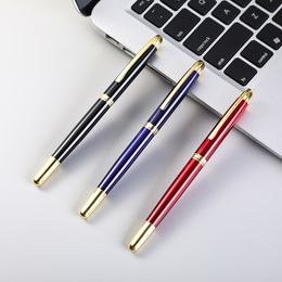 Pen Signature Metal Signature Simple Business Office Basé à base de stylo publicitaire Cadeaux Jewel Pen