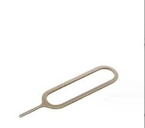 Metalen SIM-kaart inbrengen Removal Tool Naaldopener Ejector Sim-lade uitwerppen Gereedschap Open uitwerppennen voor iPhone IPAD Xiaomi Huawei Smart Phone in Opp-tas