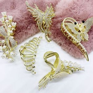 Metal Simple Irregular Clamps Hairpins Coréen Hair Claws Barrettes Femme Accessoires Hair ACCESSOIRES PONDE PONT