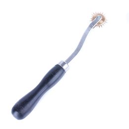 Metalen huidstimulator borst kont tong penis stimulatie apparaat bondage versnelling spike roller wiel volwassen sex producten voor koppels